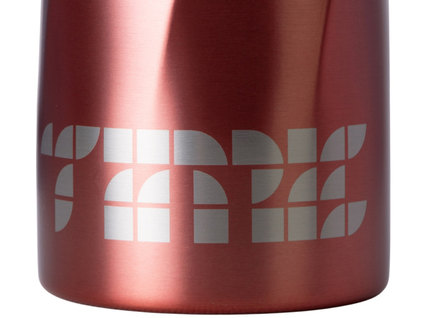 Бутылка для воды «Athletica» с гравировкой, Цвет красный