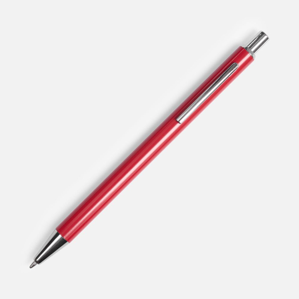 Ручка шариковая Mastermind, красная, 14х0,9 см