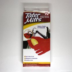 Перчатки для чистки картофеля Tater Mitts