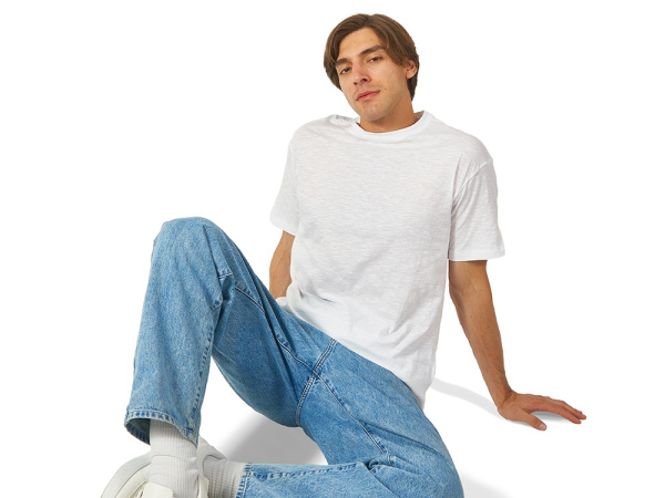 Футболка из текстурного джерси «Portofino», унисекс, Размер 3XL, Цвет белый