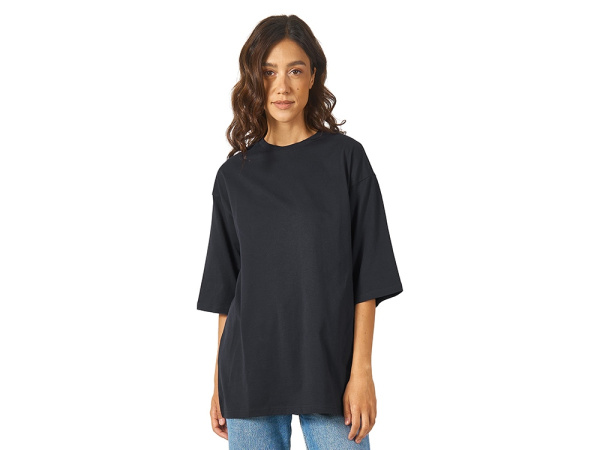 Футболка оверсайз «Berlin» унисекс, Размер M-L, Цвет темно-серый