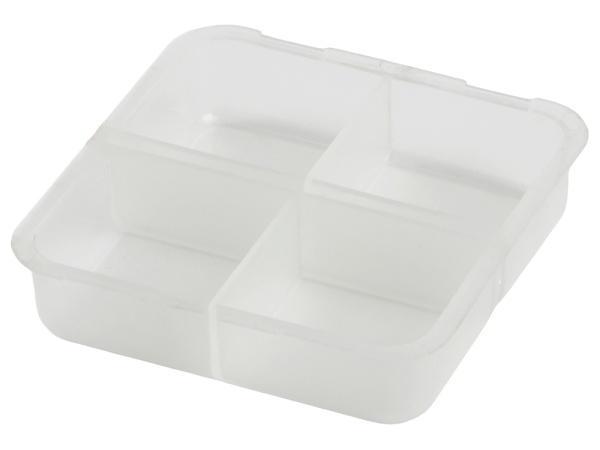 Таблетница «Belen», Цвет белый прозрачный