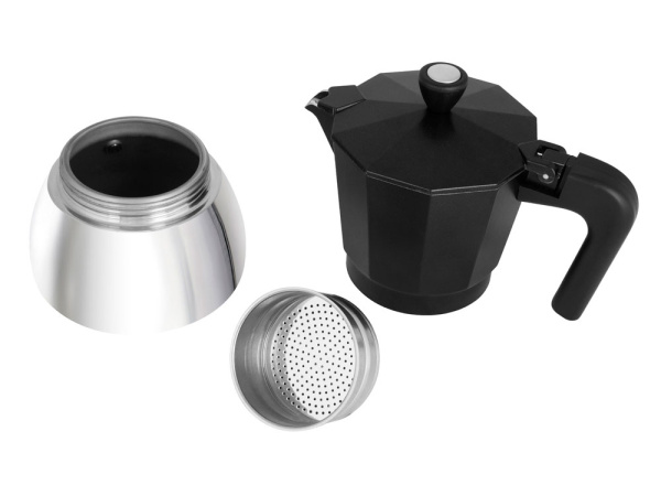 Гейзерная кофеварка «Arabica», 300 мл, Цвет черный/серебристый