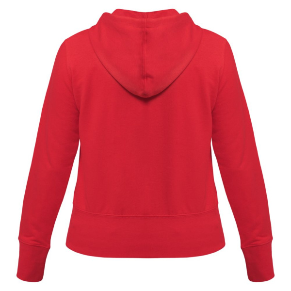 Толстовка женская Hooded Full Zip красная, XS–2XL