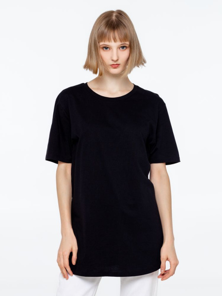 Футболка удлиненная Magnum, черная, XS–XXL