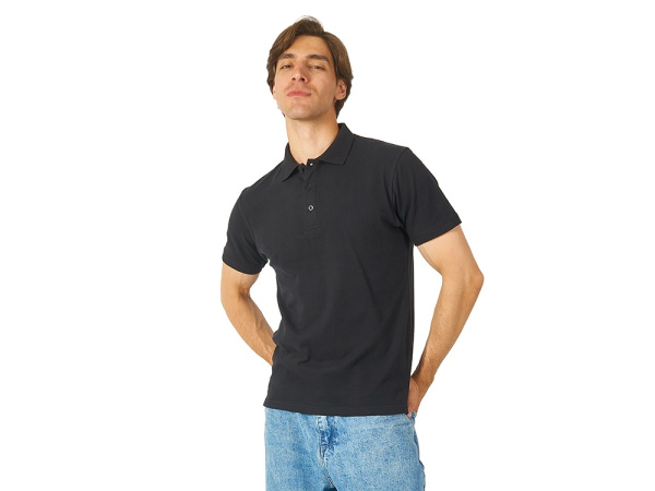 Рубашка поло «Chicago» мужская, Размер 2XL, Цвет черный
