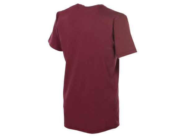 Футболка "Super club" мужская, Размер XS, Цвет красный бургунди