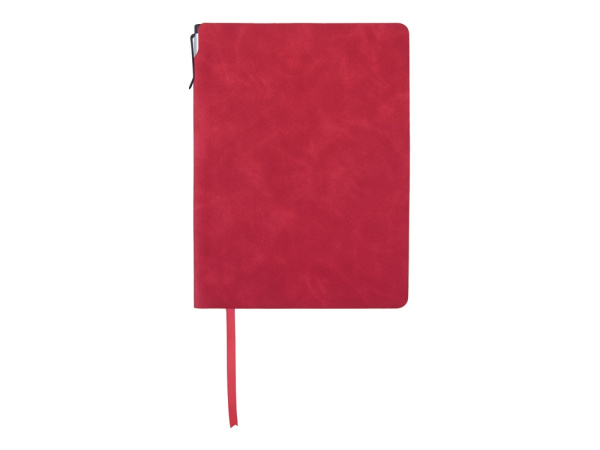 Блокнот в гибкой обложке А5 «Notepeno Max», Цвет красный