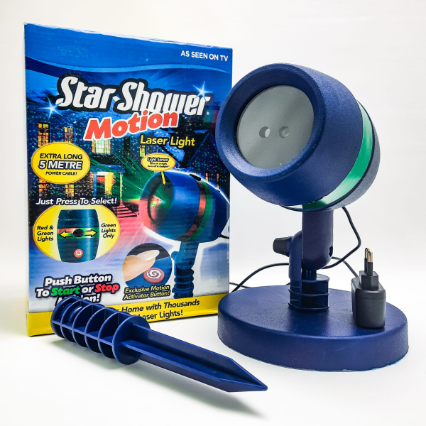 Лазерный проектор Star Shower Motion