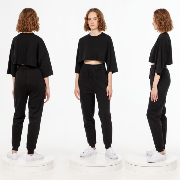 Джоггеры J2, черные, XS–XXL