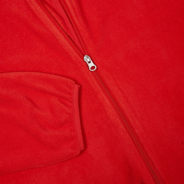 Куртка флисовая унисекс Fliska, красная, XS–XXL