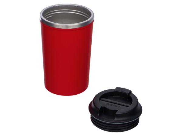 Герметичная термокружка на присоске «Kick», 350 мл, Цвет красный