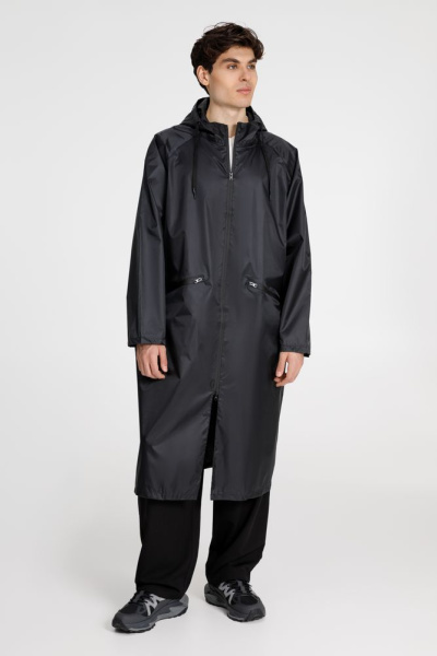 Дождевик R2, черный, XS–XXL