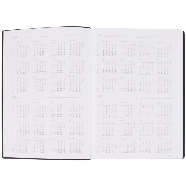 Ежедневник Vivian ver.2, недатированный, бирюзовый, 15х21х1,8 см