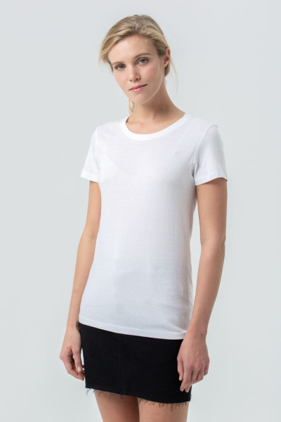 Футболка женская Regent Fit Women, белая, S–XXL