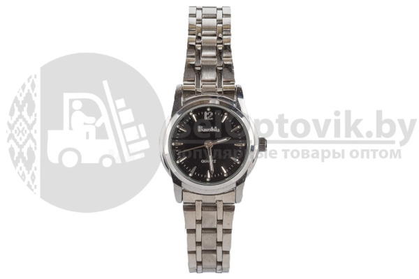 Часы женские наручные Baosida 8210L (ремешок металл, черный и жемчужный циферблат)