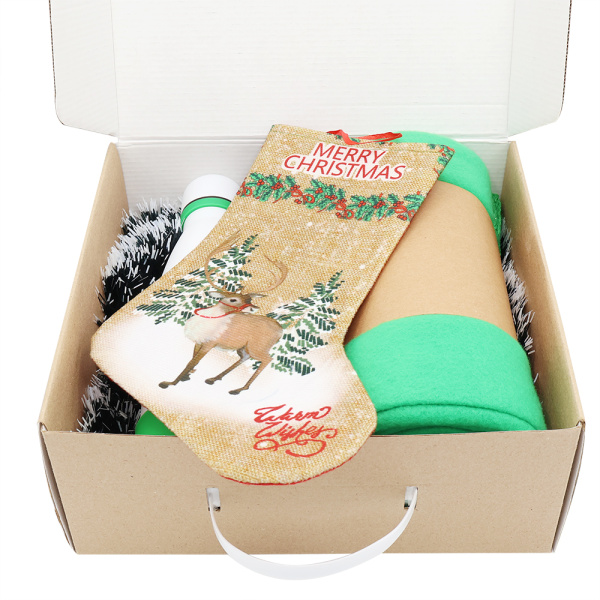 Подарочный набор Теплый вечер , зеленый