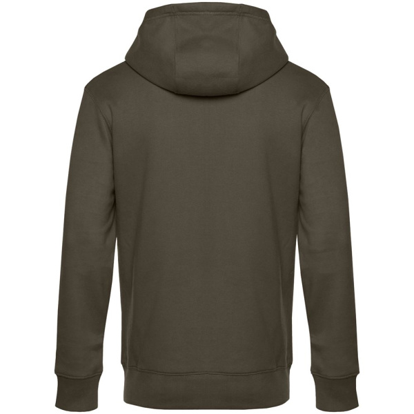 Толстовка с капюшоном унисекс King, хаки, XS–3XL