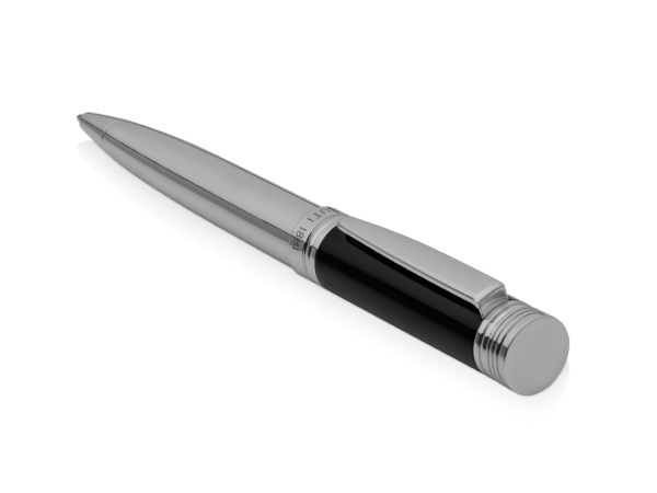 Ручка шариковая Zoom Classic Black, Цвет серебристый/черный
