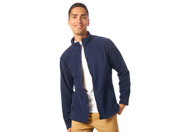 Куртка флисовая «Seattle» мужская, Размер 2XL, Цвет темно-синий