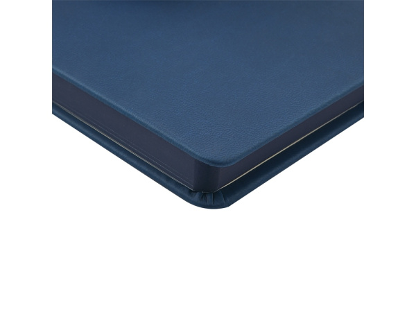 Ежедневник А5 «Megapolis Color» soft-touch, Цвет темно-синий