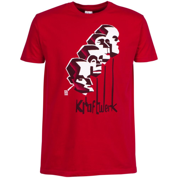 Футболка «Меламед. Kraftwerk», красная, S–XXL