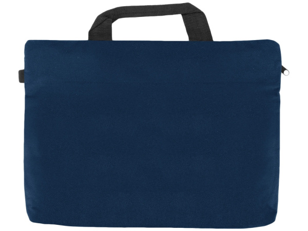 Сумка для конференций «Lando», Цвет синий глубокий/черный