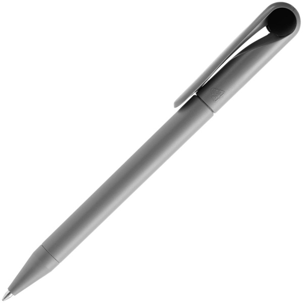 Ручка шариковая Prodir DS1 TMM Dot, серая с черным, 14х1,1 см