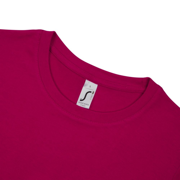 Футболка женская Regent Women, ярко-розовая (фуксия), S–XXL