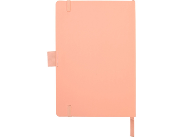 Блокнот А5 в гибкой обложке «Vision 2.0» soft-touch, Размер А5, Цвет пыльно-розовый