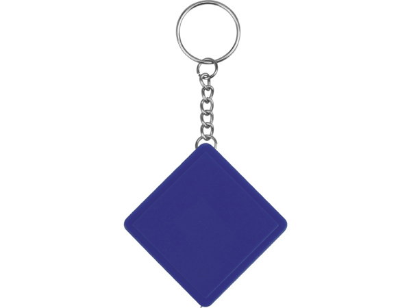 Брелок-рулетка «Дюйм», 1м, Размер 1м, Цвет синий