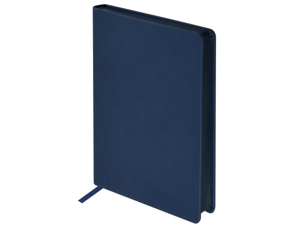 Ежедневник А5 «Megapolis Color» soft-touch, Цвет темно-синий