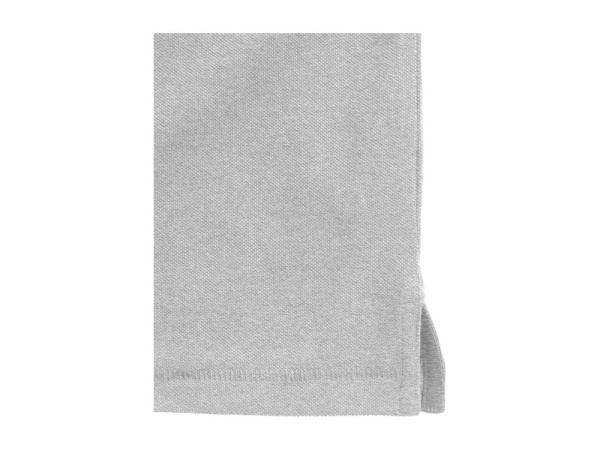 Рубашка поло "Oakville" мужская с длинным рукавом, Размер 3XL, Цвет Серый меланж