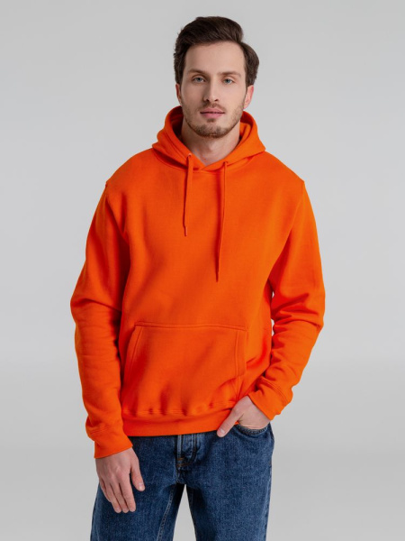 Толстовка с капюшоном Slam 320, оранжевая, XS–XXL