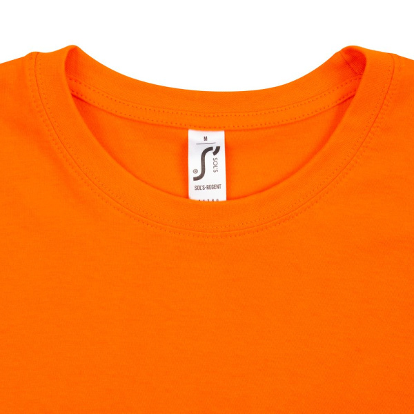 Футболка унисекс Regent 150, оранжевая, XXS–5XL