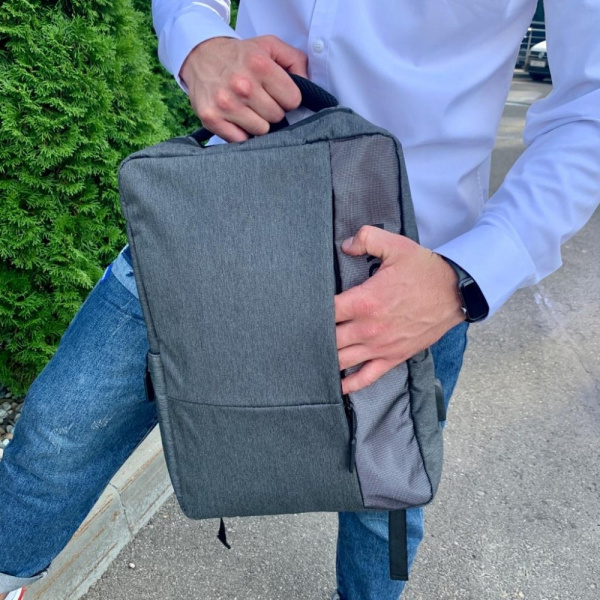 Городской рюкзак “BACKPACK” с USB и отделением для ноутбука до 17"