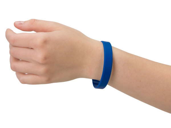 Силиконовый браслет «Forest», Цвет синий