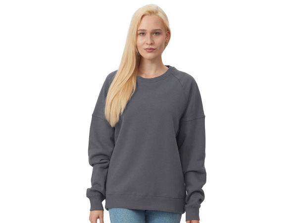 Свитшот оверсайз «Paris», унисекс, Размер L, Цвет темно-серый