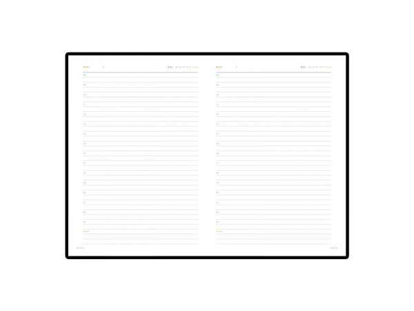 Ежедневник недатированный А5 «Polo», Цвет красный