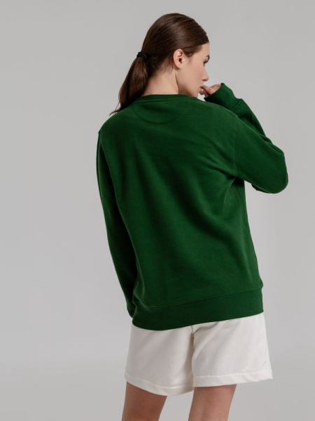 Свитшот унисекс King, темно-зеленый, XS–3XL