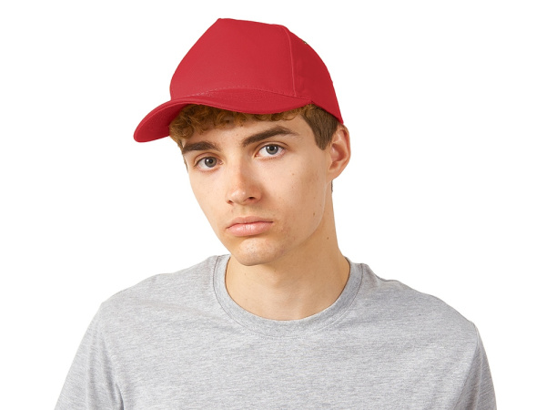 Бейсболка «New York», Цвет красный