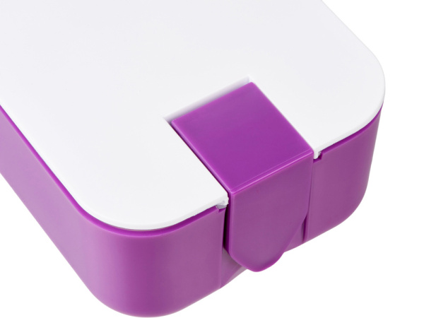 Ланч-бокс «Neo», Цвет фиолетовый/белый