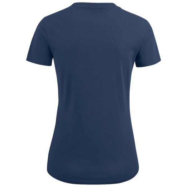 Футболка женская Ladies American U, синяя, S-XXL