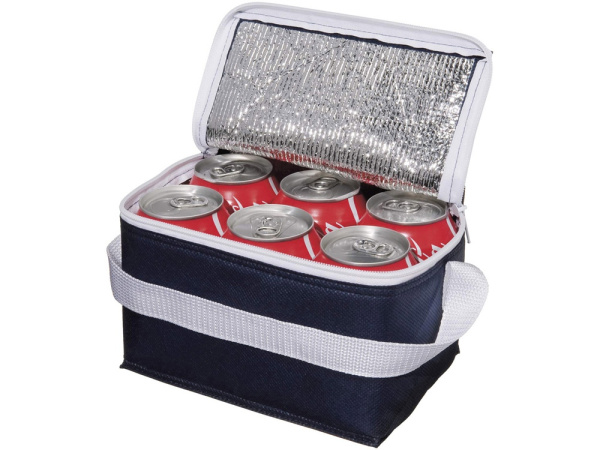 Сумка-холодильник «Spectrum», Цвет темно-синий/белый