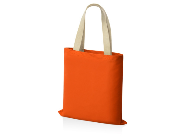 Сумка для шопинга «Steady» хлопковая с парусиновыми ручками, 260 г/м2, Цвет оранжевый