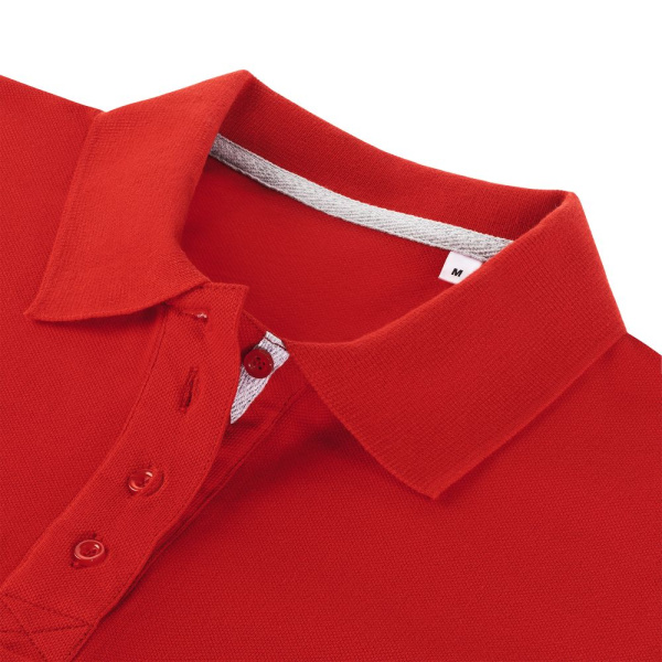 Рубашка поло женская Virma Premium Lady, красная, S–XL