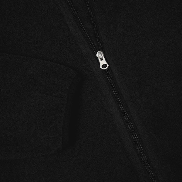 Куртка флисовая унисекс Fliska, черная, XS–XXL
