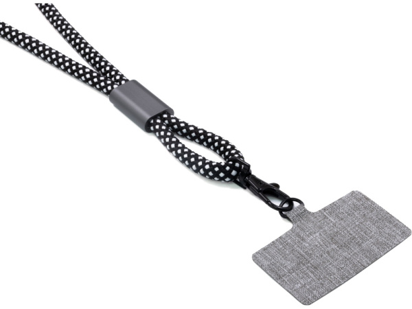 Ремешок-держатель для телефона на запястье «Lany Wristband Eco», Цвет серый