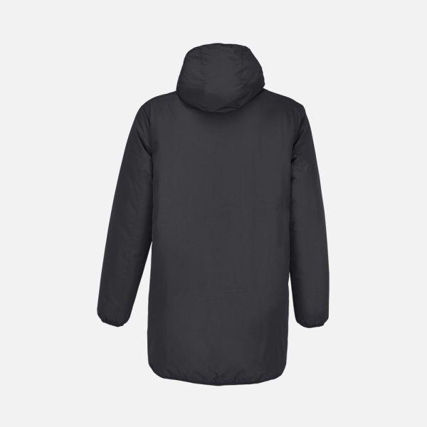 Куртка-парка унисекс Reverse, черная, XS–3XL