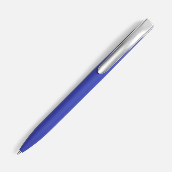Ручка шариковая Pin Soft Touch, синяя, 14,5х1,0 см
